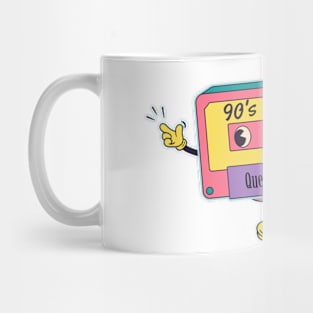 Music cassette man - Queen Lat Mug